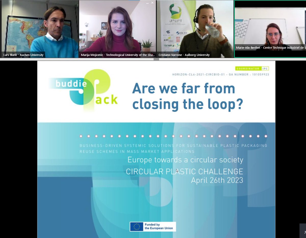 Thanks to all the attendees and speakers for Today’s webinar. We had a very fruitful discussion about current and future perspectives of the circular economy of plastics. 

We hope you enjoyed and we expect to see you again in future dissemination events.