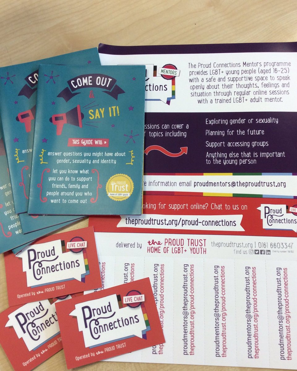 A massive thank you to Laura from <a href="/TheProudTrust/">The Proud Trust</a> for attending our ‘Show Your Pride’ event today <a href="/BlackpoolSixth/">Blackpool Sixth</a> It was great to meet you! #ShowYourPride #syp23