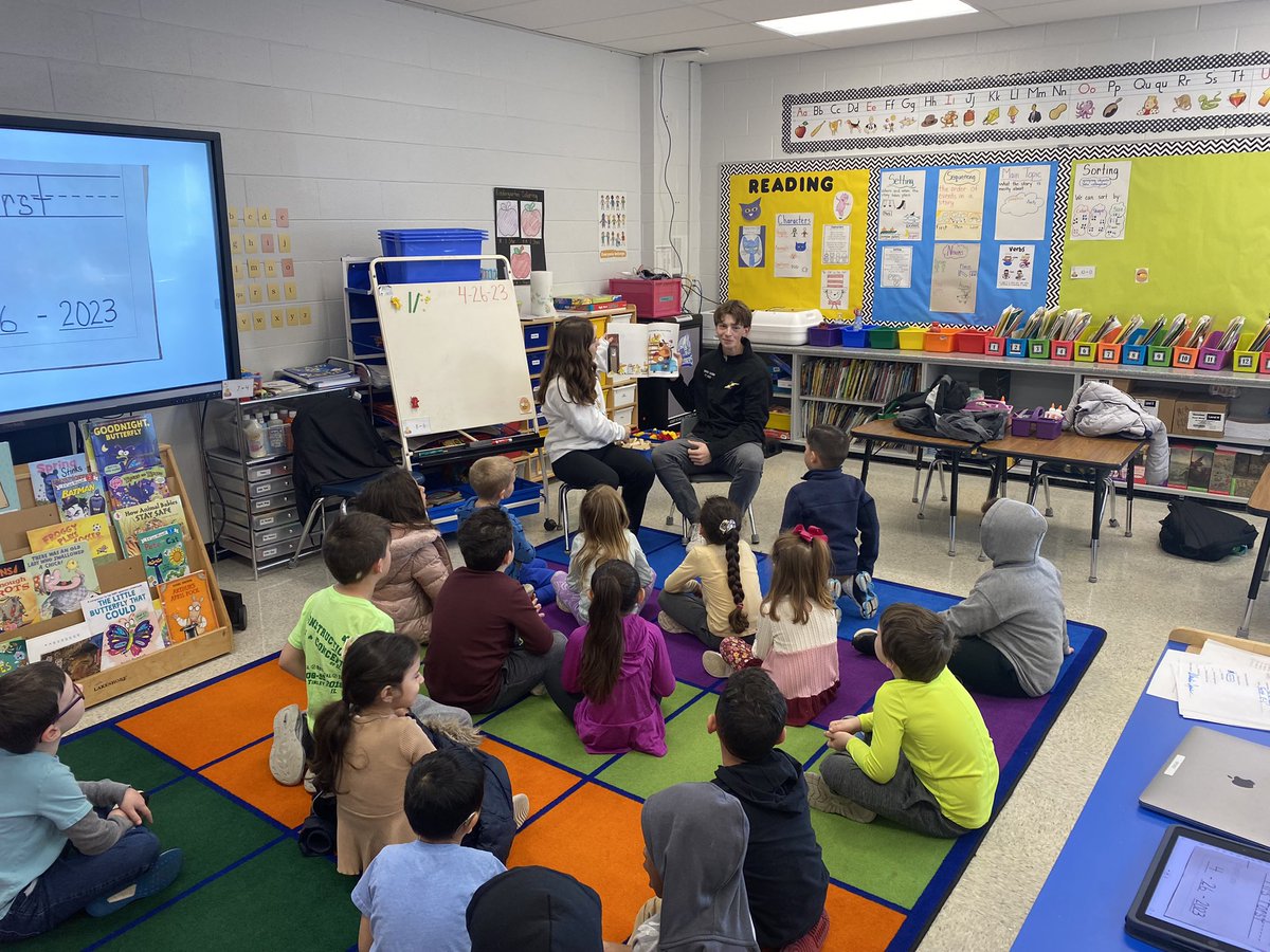 <a href="/VJA_VALT/">Andrew Varsity Athletic Leadership Team</a>  It was great to take off on a reading adventure with our Challengers today at McAuliffe! Thank you for the warm welcome <a href="/KirbySD140/">KSD 140</a> students and staff, we can’t wait to return in the fall! Have a great summer.