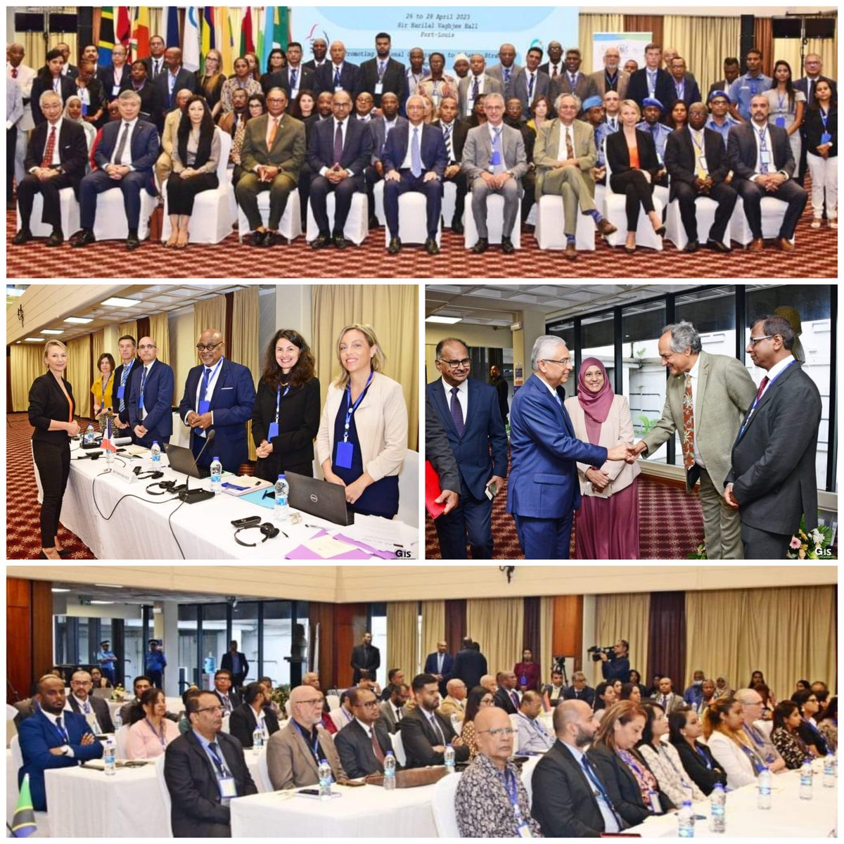 Florence Caussé-Tissier (@f_caussetissier) on Twitter photo Sur initiative 🇲🇺, 10 pays, dont 🇫🇷#LaReunion, participent à la conférence régionale sur abus substances #oceanindien
➡️ renforcer la coopération
➡️ coordonner lutte contre les trafics #stupefiants
➡️ retex #prevention
<a href="/commission_coi/">Commission de l’océan Indien COI_IOC</a>
📷 GIS Sur initiative 🇲🇺, 10 pays, dont 🇫🇷#LaReunion, participent à la conférence régionale sur abus substances #oceanindien
➡️ renforcer la coopération
➡️ coordonner lutte contre les trafics #stupefiants
➡️ retex #prevention
<a href="/commission_coi/">Commission de l’océan Indien COI_IOC</a>
📷 GIS