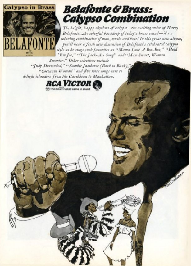 hagleymuseum's tweet photo. Remembering entertainer and activist Harry Belafonte with his 1966 album cover from @Hagley_Library's @RCAbrand collection. https://t.co/WfXQA72TAl