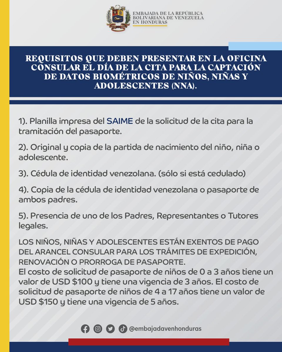 Embajada de Venezuela en Honduras tweet media