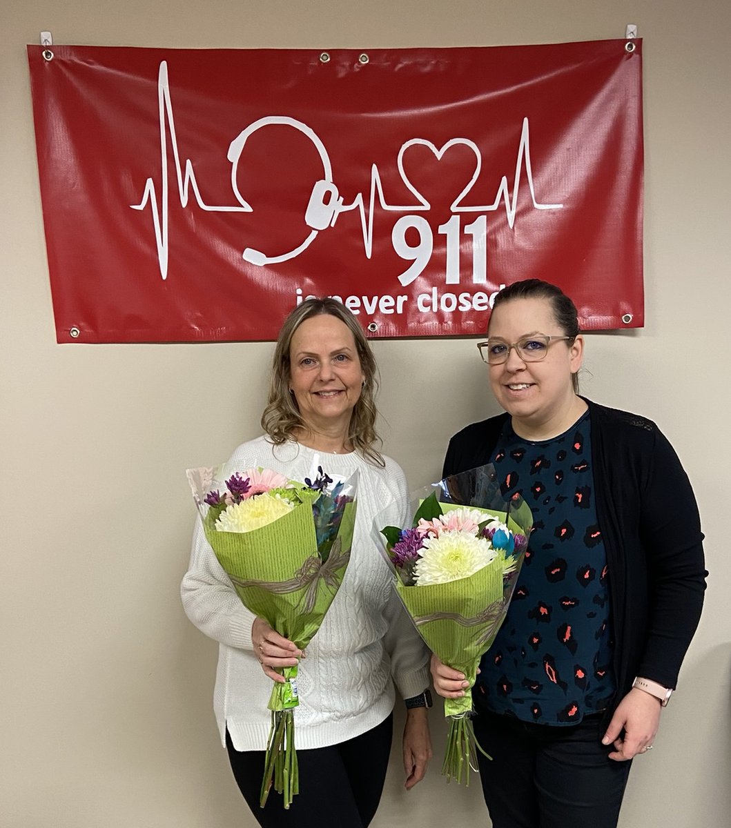 Today is #AdministrativeProfessionalsDay and we want to say "Thank You!" to Linda and Sarah!!
Their incredible work, mostly behind the scenes, ensures things run smoothly and we can concentrate on helping the citizens of Nipissing, Timiskaming and Parry Sound!!
#911isneverclosed
