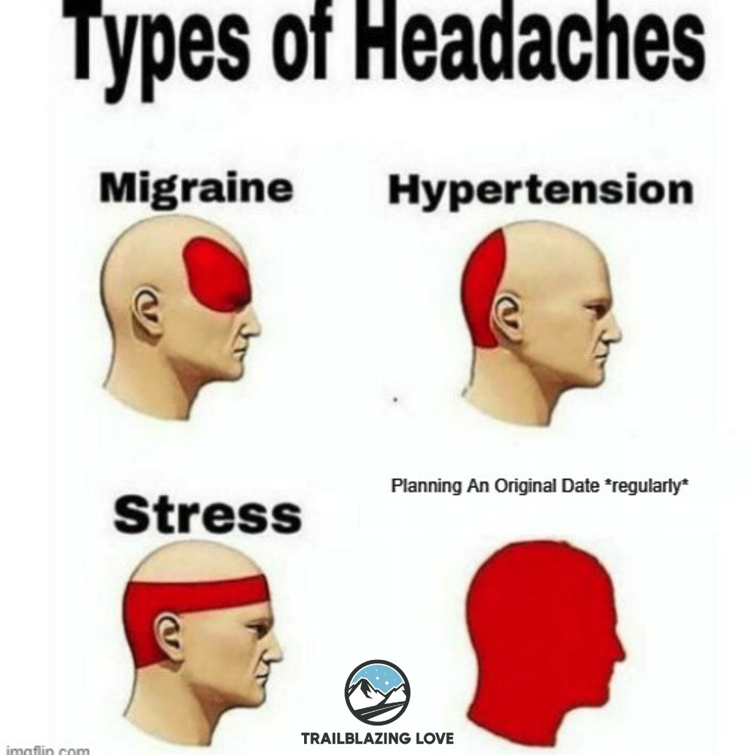 Trailblaze_Love's tweet image. Save yourself the headache and grab a #datebox from #TrailblazingLove 👍🏼

Incredible Dates Delivered to your Door. 

Follow us for relationship content, #trailtails 

#findinglove #fallinlove #relationshipgoals #differenttypesofheadaches #datenighthack #chooseyourownadventrue