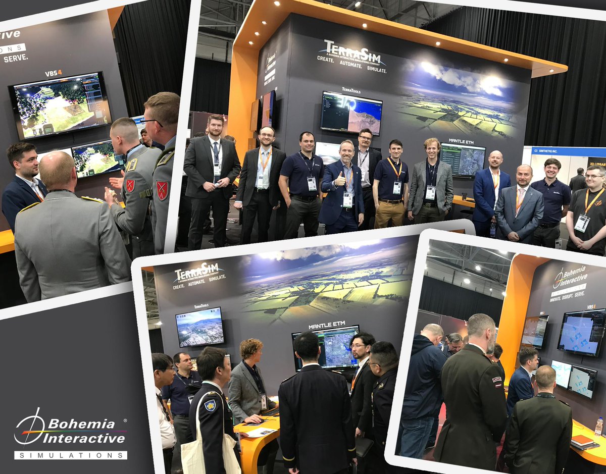 BISimulations's tweet photo. We had a fantastic time at #IT2EC2023! Thank you to everyone who visited our booth and attended our product demonstrations. If you missed us at the event, get more information on our products and services: https://t.co/CjhYSVcAaa
#VBS4 #BISim #TerraSim #milsim #defenceindustry https://t.co/JE0yEvExj5