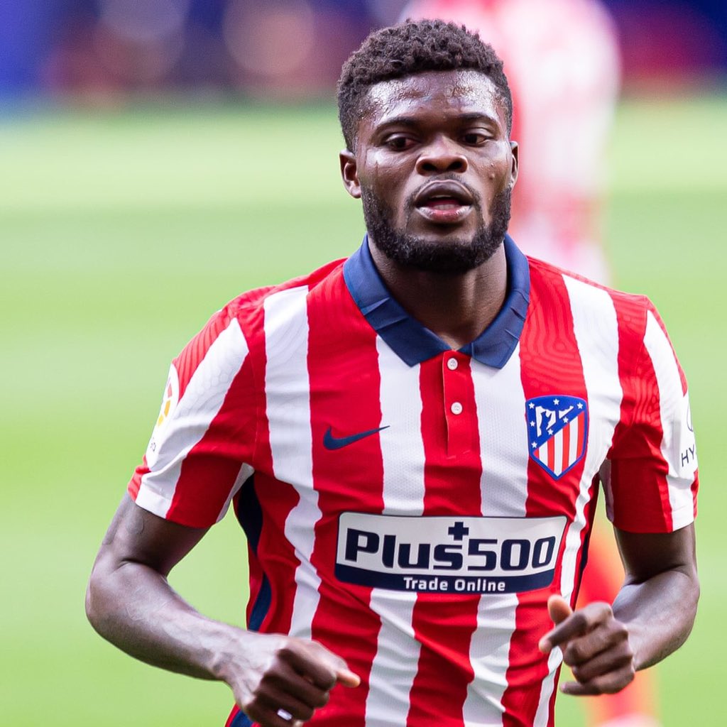 GSportsHistory's tweet photo. #OnThisDay in 1903, Atlético Madrid was founded.

Thomas Partey at Atlético Madrid:

• 132 Apps | 12 goals
• 1x La Liga 
• 1x UEFA Super Cup 
• 1x UEFA Europa League 
• UEFA Champions League Runner-up

#Octopus | #GhanaSportsHistory https://t.co/rNMycCgese