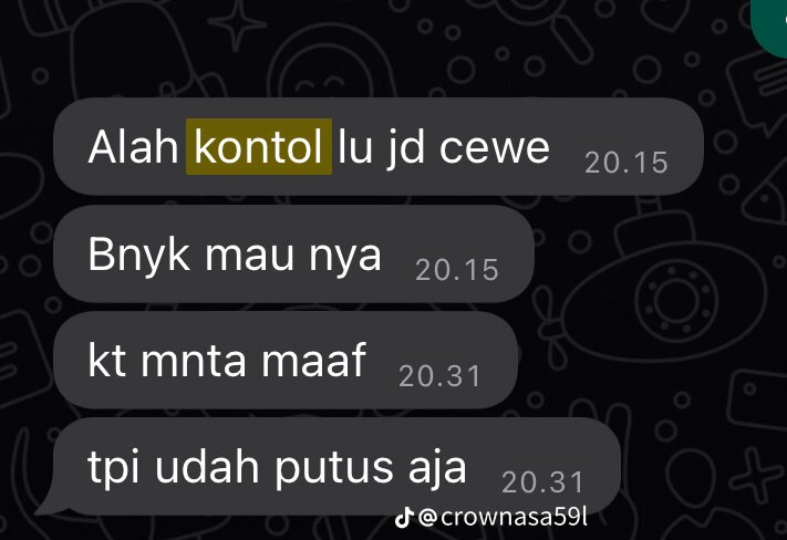 gue heran cewe2 yg diginiin kok ga pd ngamuk sih