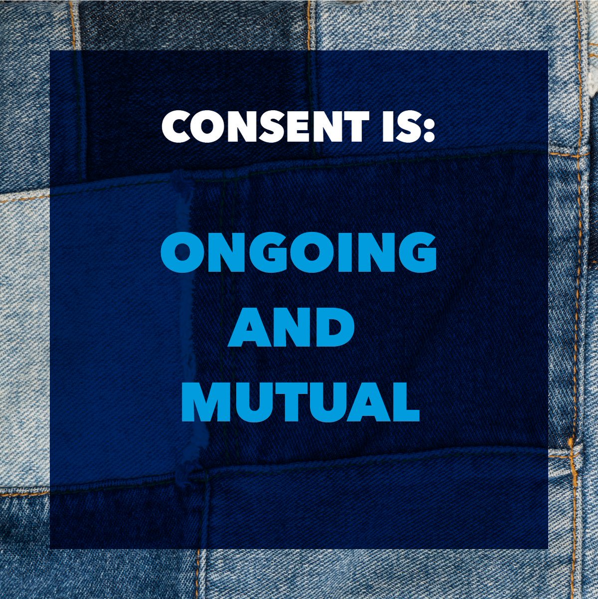 On #DenimDay, we wear denim as a visible protest and reminder that your appearance is never an invitation for sexual assault. On this day of action, let’s talk about consent, which goes beyond a simple “yes” or “no.”

Learn more about #DenimDay: p.ppfa.org/3UA8crL