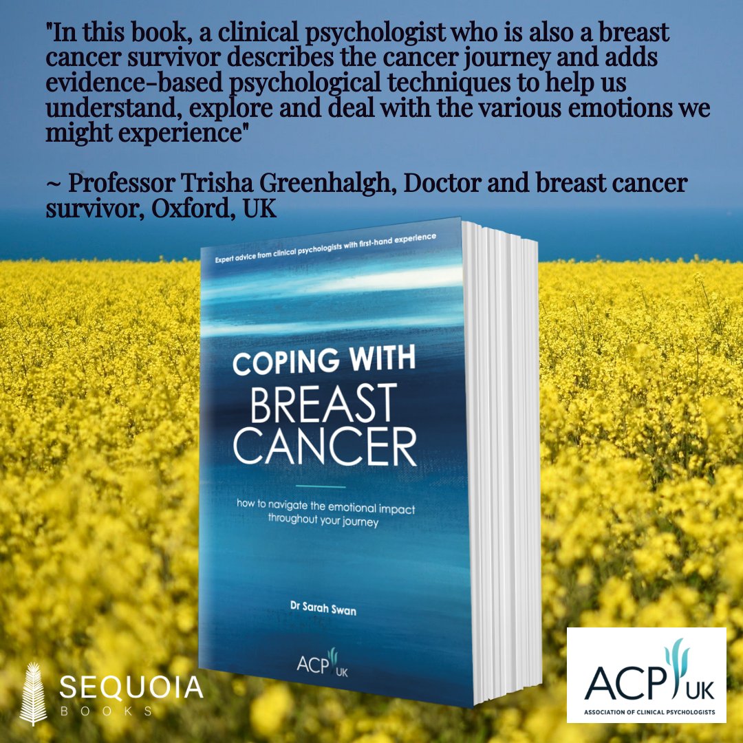 SequoiaBooks's tweet photo. Announcing our first book in the new @UK_ACP "Coping With" series. 

Each book is written by a clinical psychologist with lived experience of the subject.

"Coping With Breast Cancer" by the incredible Dr Sarah Swan publishes on July 17th

Preorder now: https://t.co/97E6E3ow4Y https://t.co/R3sRJGYlAl