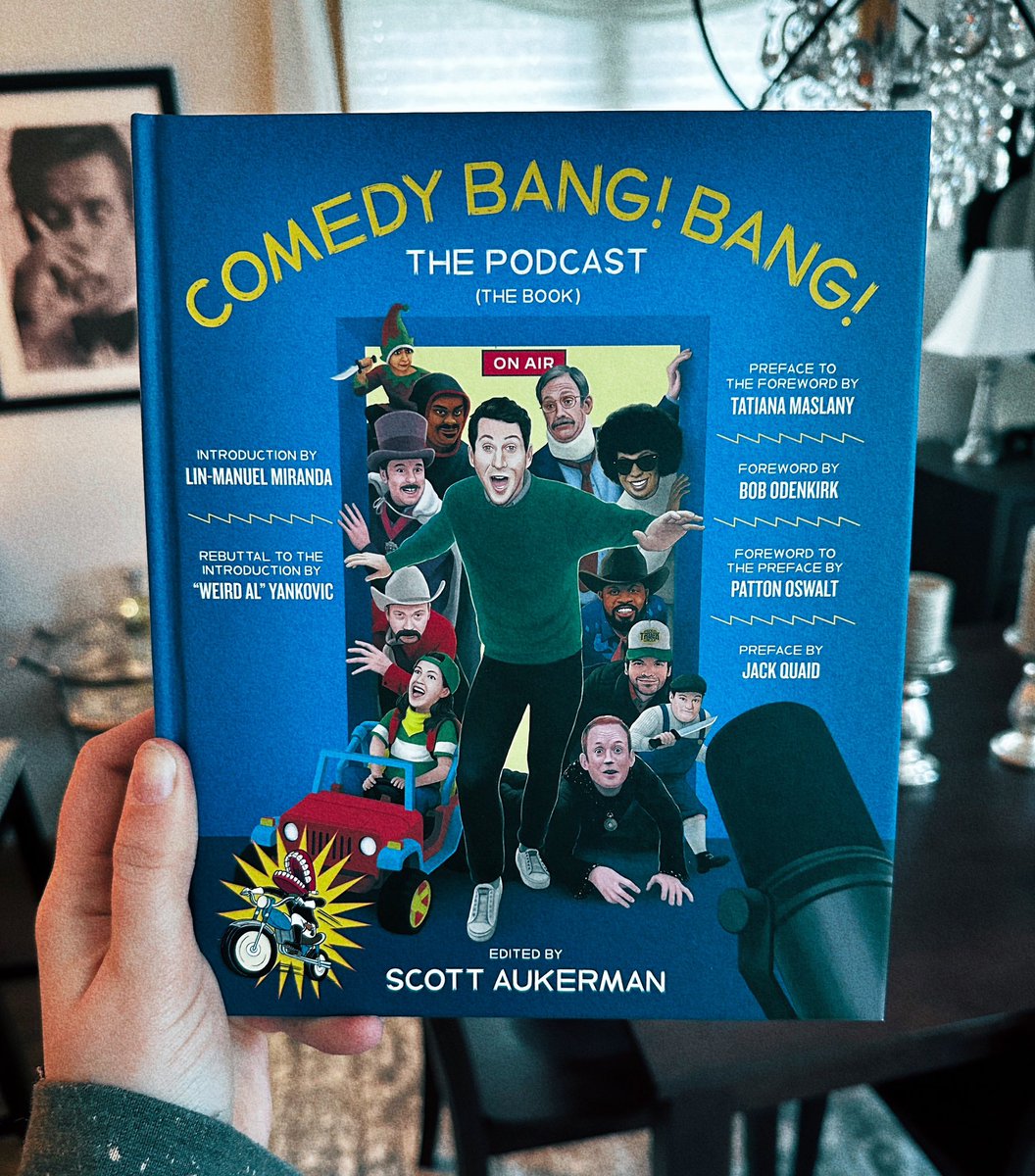 lisacyoder's tweet photo. Got this book to further alienate me from my normcore friends who don’t even know what a podcast is… or what “rather good” comedy is… or even what laughter is… they’ve never experienced joy. My friends are so sad and stupid. I hate them. Anyways, love the book! https://t.co/yNSvHbdHt7