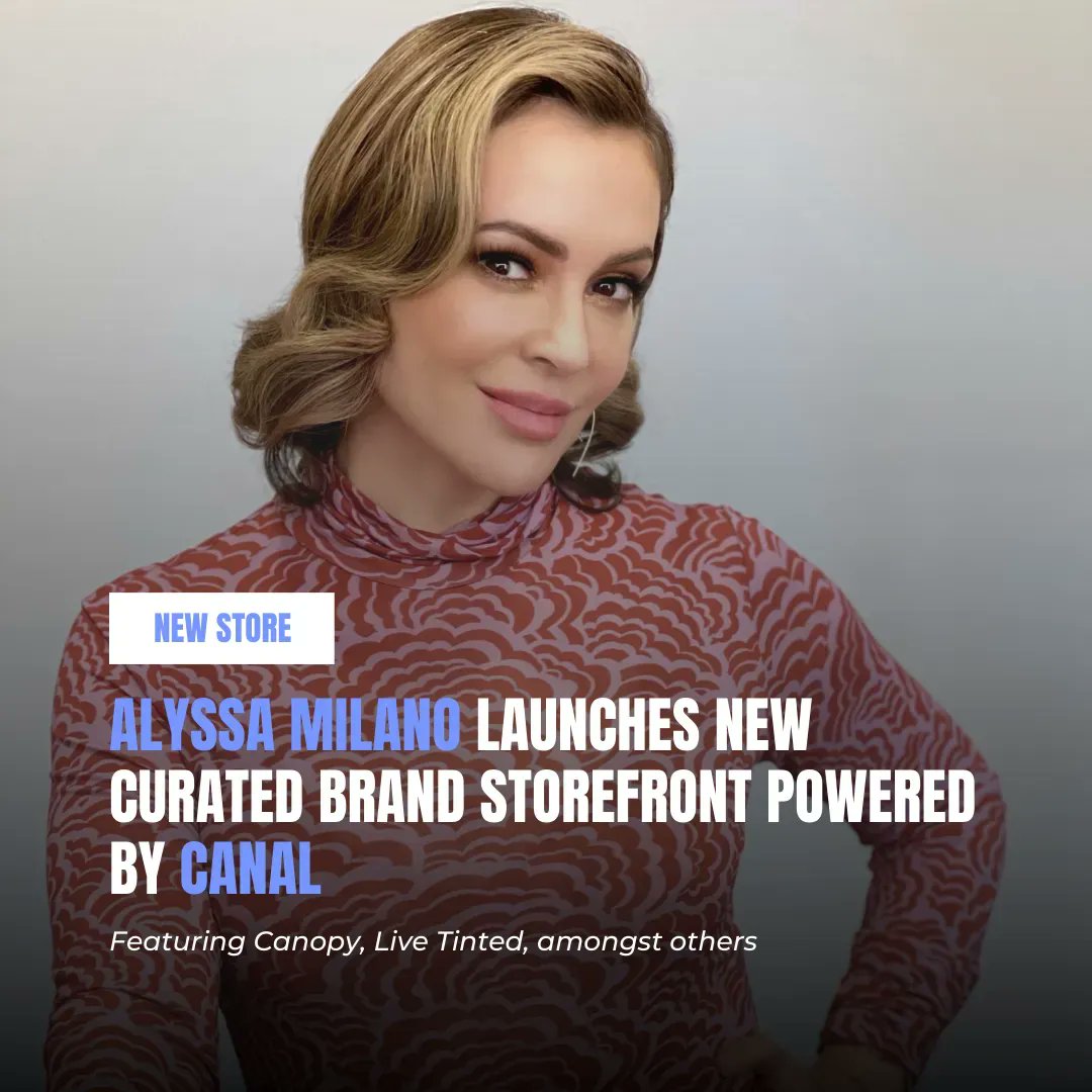 foundedbycelebs's tweet image. Breaking News‼️ 

Today, @Alyssa_Milano is launching her curated storefront - a place to discover the best products for motherhood 🥰

Brands include:

🏠 @get_canopy
💅 @livetinted
🌱 @BacktotheRoots 
🤩 Amongst others

Powered by @Canal

shop.alyssa.com