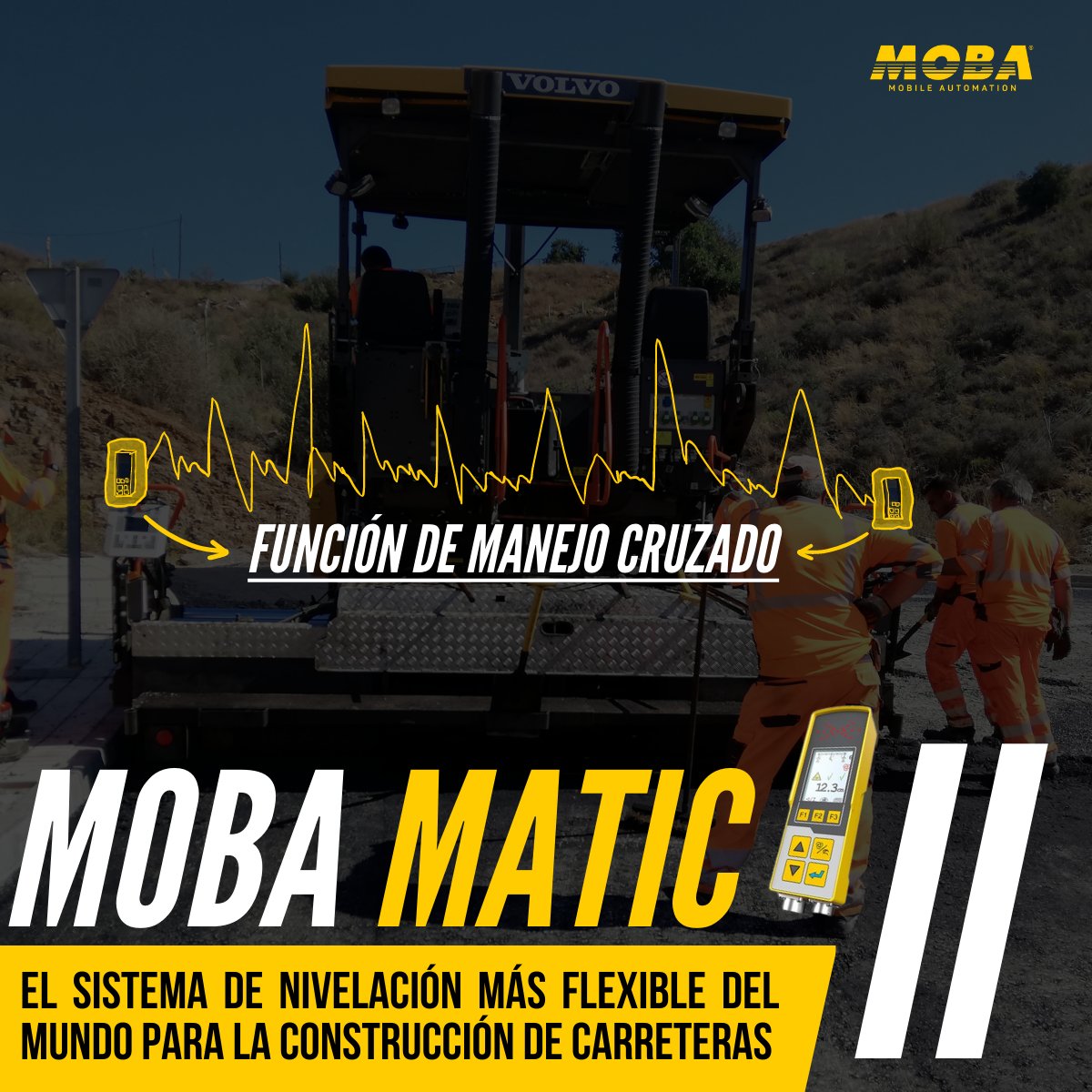 MobaSpainConstr's tweet photo. Obtenga las carreteras con la mejor planimetría con #MOBAMatic. 

#MobaSpainConstr #CalidadMOBA #MobaControlDeMaquinaria

Obtenga más información sobre nuestra tecnología aquí: https://t.co/vPnkUJIIeT https://t.co/WpcsHhKJH7