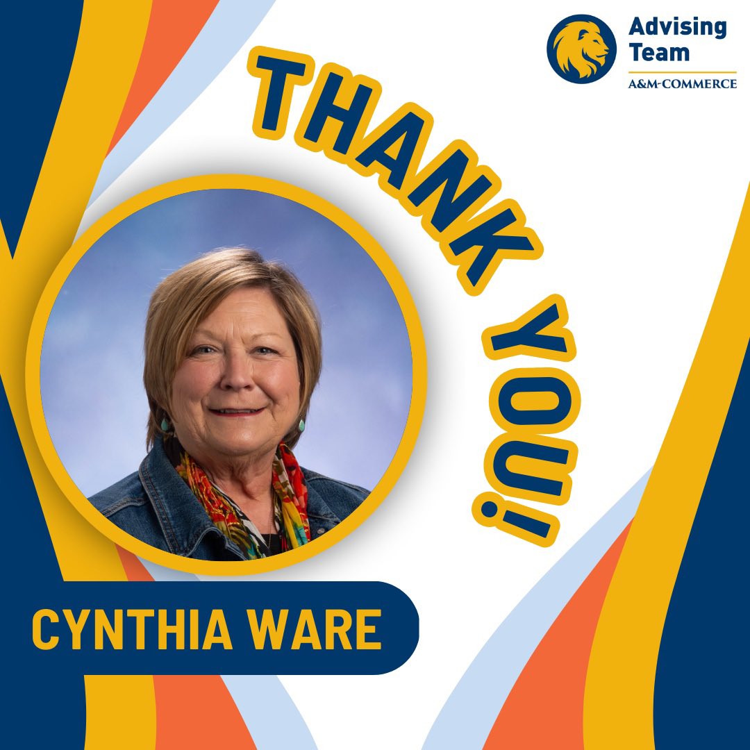 Happy National Administrative Professionals Day to our wonderful Administrative Coordinator!! We appreciate everything you do for the Advising Team!💙💛