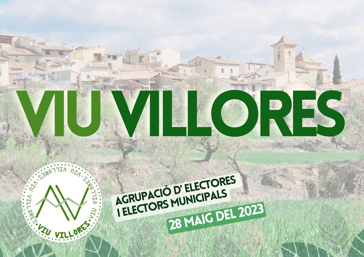Viu Villores som un grup de persones de Villores que estimem el nostre poble i que volem que siga un espai per desenvolupar un projecte de vida. 

Volem seguir millorant el dia a dia de la nostra població, així com les seues vides.

Estigueu atents i atentes als propers dies.