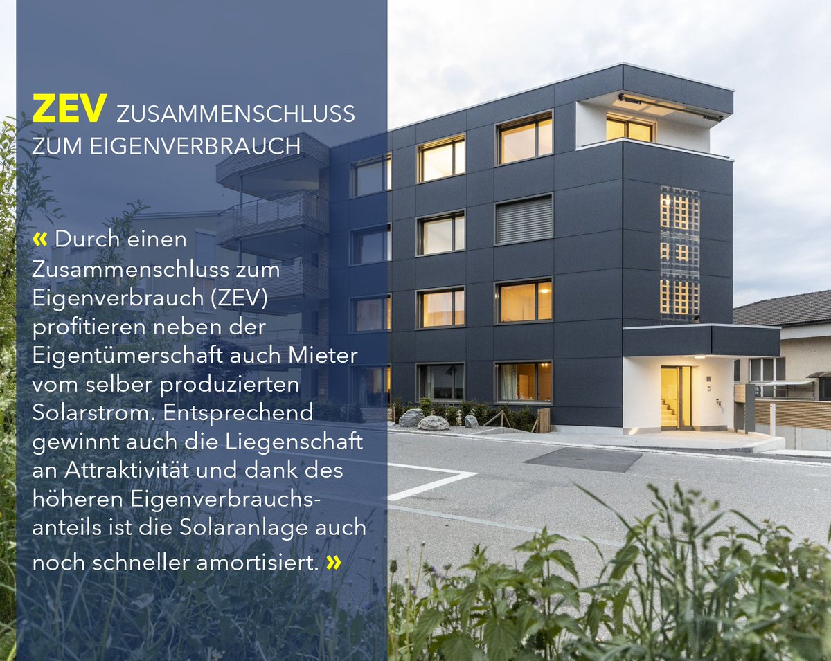 solarinfo_ch's tweet photo. #Solar #ZEV #Solarstrom Sonnenstrom gemeinsam produzieren und nutzen macht Sinn... https://t.co/jyZjT15lLs https://t.co/eK5YBZnKZs