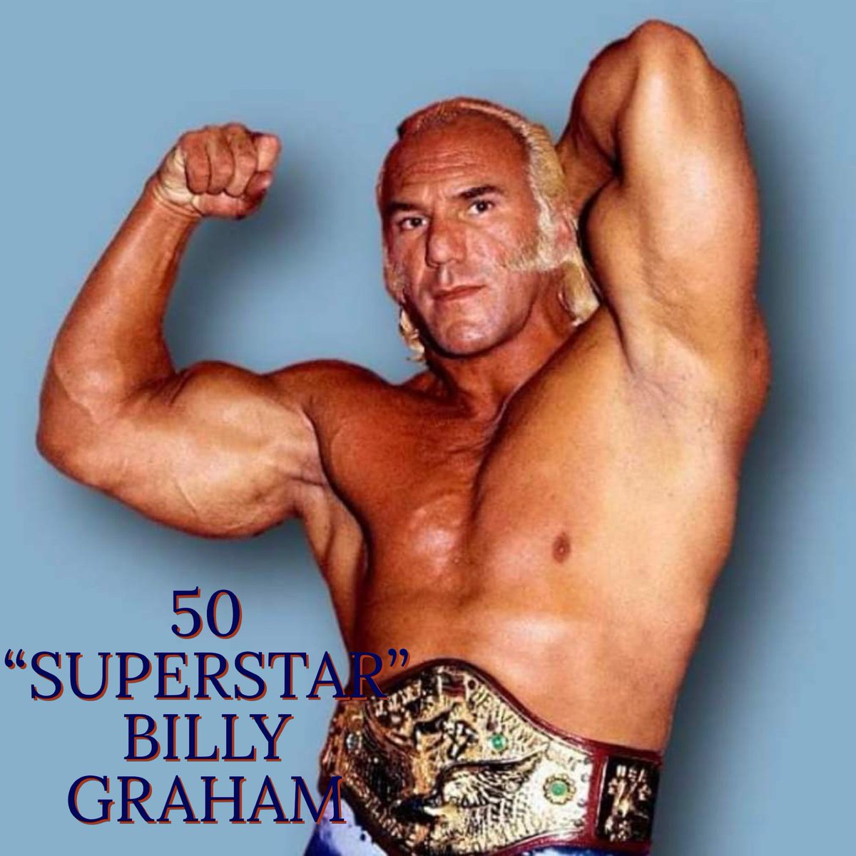 VictoryPod1's tweet photo. The Victorious Ones Podcast 50 Greatest Wrestlers presented by @301kingvaughnjr #VIP50
50. Superstar Billy Graham
49. Big Show @PaulWight
48. Kevin Nash @RealKevinNash
47. Ultimate Warrior https://t.co/MAmhFaoL8e