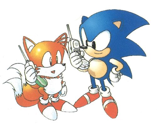 I wanna see Sonic artists redrawing this image, theyre so cute