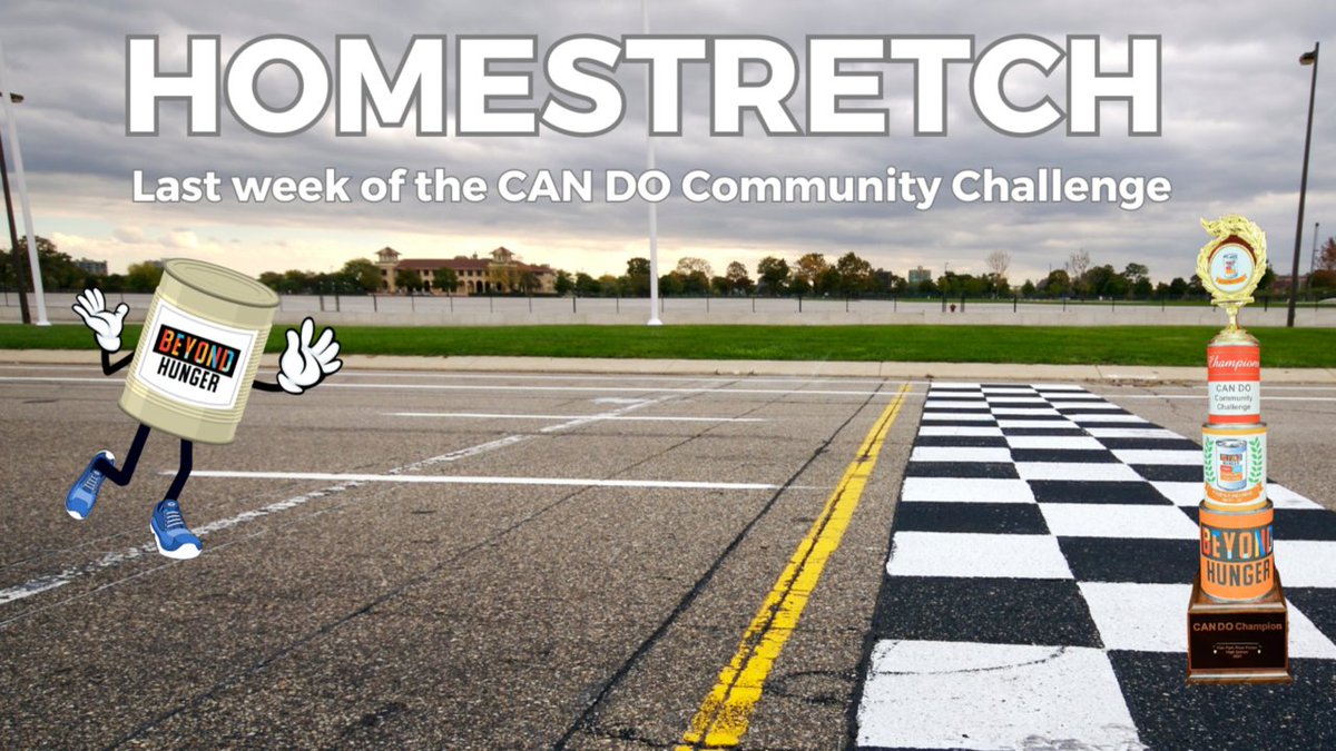 Help us to the finish line and double your impact with a $100,000 match!

Our April CAN DO Community Challenge is almost over, and we are 75% of the way to our goal of $100,000! Consider making a gift today. Just $1 is enough to provide three meals.  

fundraise.givesmart.com/e/MhyuLw?vid=y…