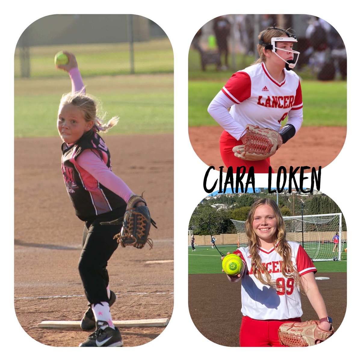 OLuSoftball's tweet photo. Get to know senior Ciara Loken:

▪️Favorite Bible Verse: 1 Peter 5:7

▪️Favorite Memory of this season: Hanging out with my roommates in Bullhead.

▪️Plans for next year: To attend Eastern New Mexico to continue my academic career and softball. https://t.co/56juMX7jHD