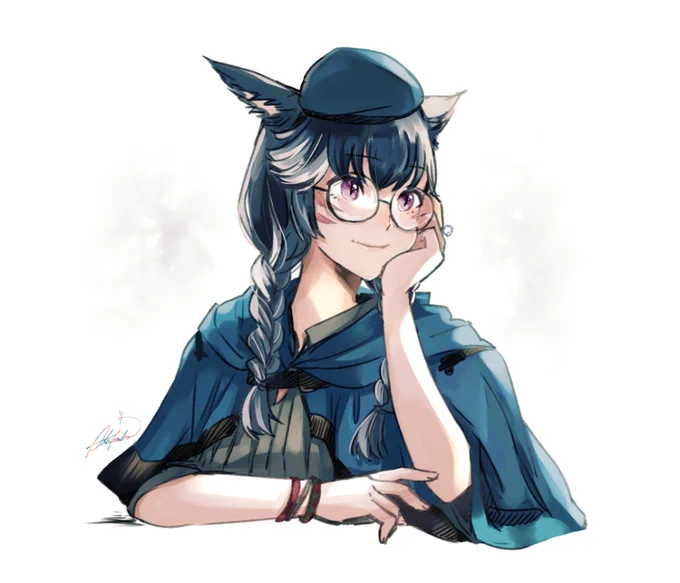 アウラとミコッテ#FF14 