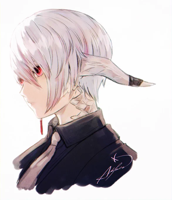 アウラとミコッテ#FF14 