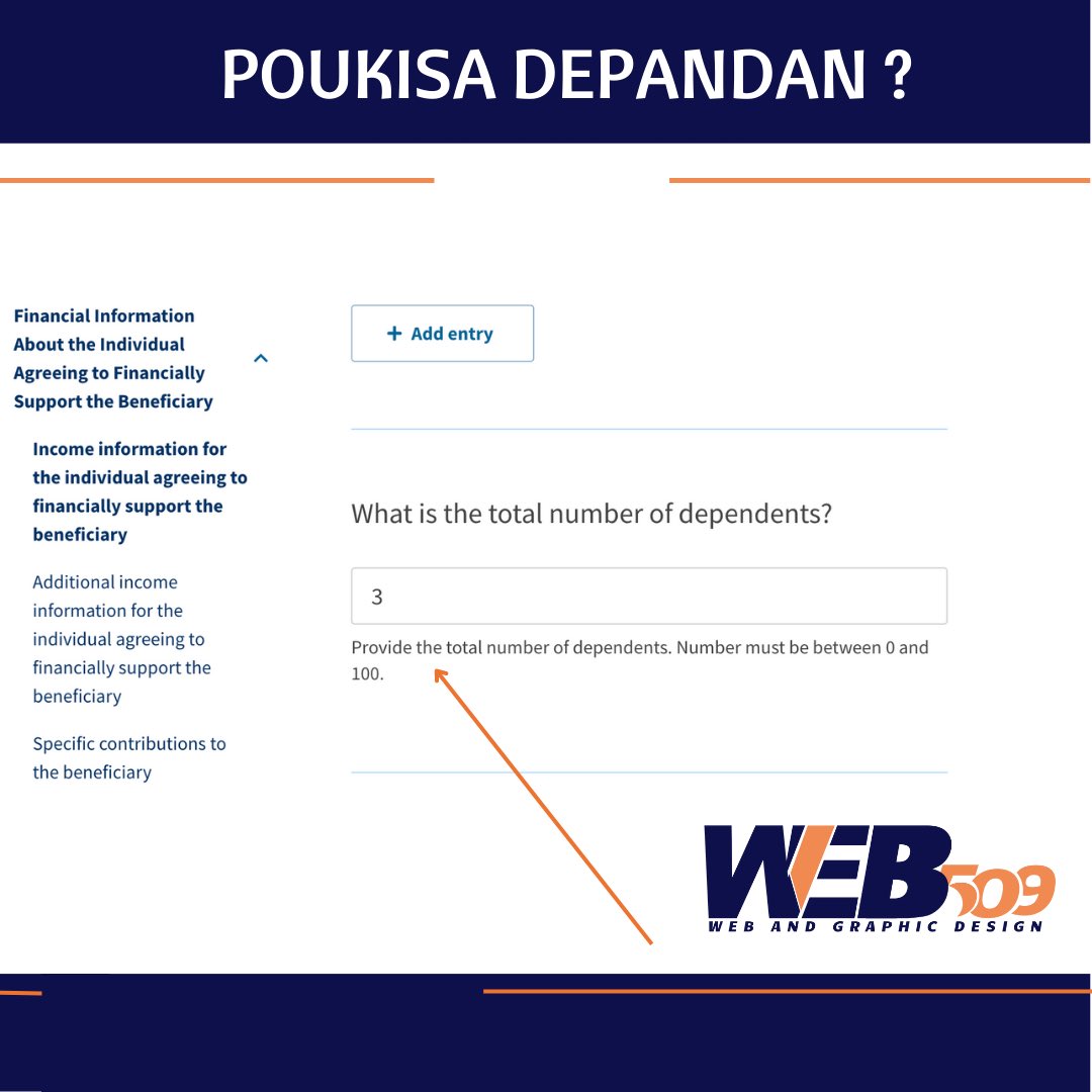 dennly109's tweet image. #Datatalks: Poukisa depandan nan fòm I-134A a? Se jous pou detemine eske w kapab sipòte yon benefisyè malgre moun ou gen lakay ou. Se kantite moun ki depandan yo, ak kantite moun wap sipòte mete sou valè lajan wap rantre kap bay yon lide konbyen ou kapab sipòte vrèman. 👇