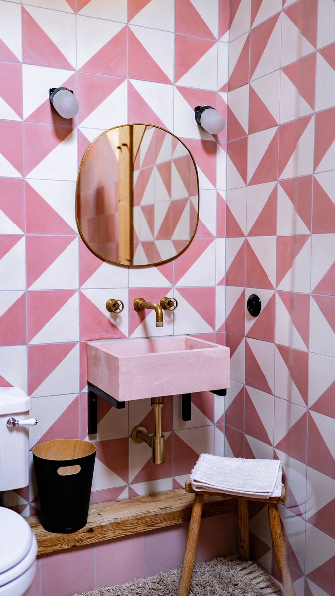 Transform your home with our stunning collection of handmade tiles! Get 10% off your order when you spend over £500 - use code SPRING10 at checkout. linktr.ee/bertandmay 

(Image via Olivia Emery &amp; Chris Fynes)