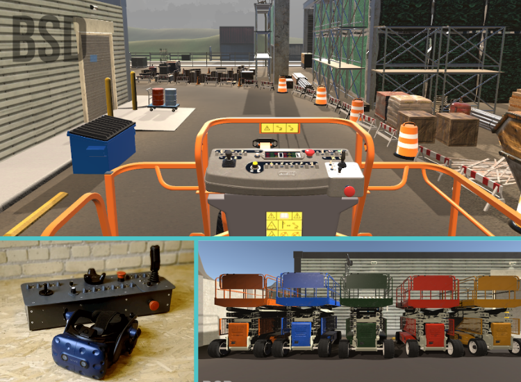 BitSpaceDevelop's tweet photo. Aerial Work Platform teaches you how to inspect and operate this specialized machinery from your home.
See the portfolio page: https://t.co/gwdzoucdVj
Contact BSD for your own custom VR training solution
#vrtraining #immersiveskills #heighttrainingvr #vrsimulation https://t.co/oLI3wfyvzL