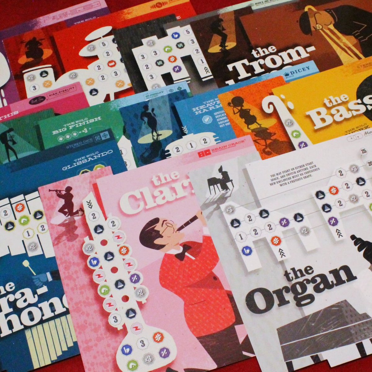 Our first full sample copy for The Gig and Encore expansion came, and it's looking pretty slick!

This is a limited run of 1500 games, so pre-order yours before they all get snapped up!