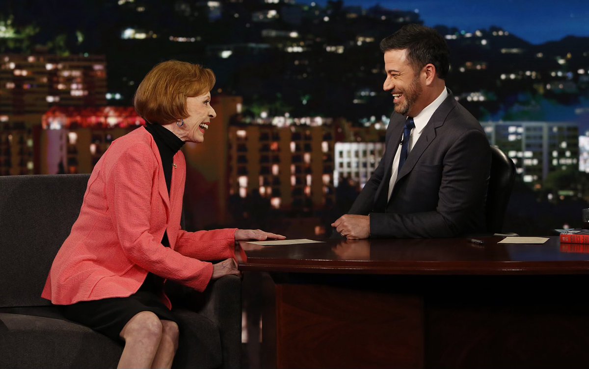 Happy 90th to the brilliant @ImCarolBurnett. 💛