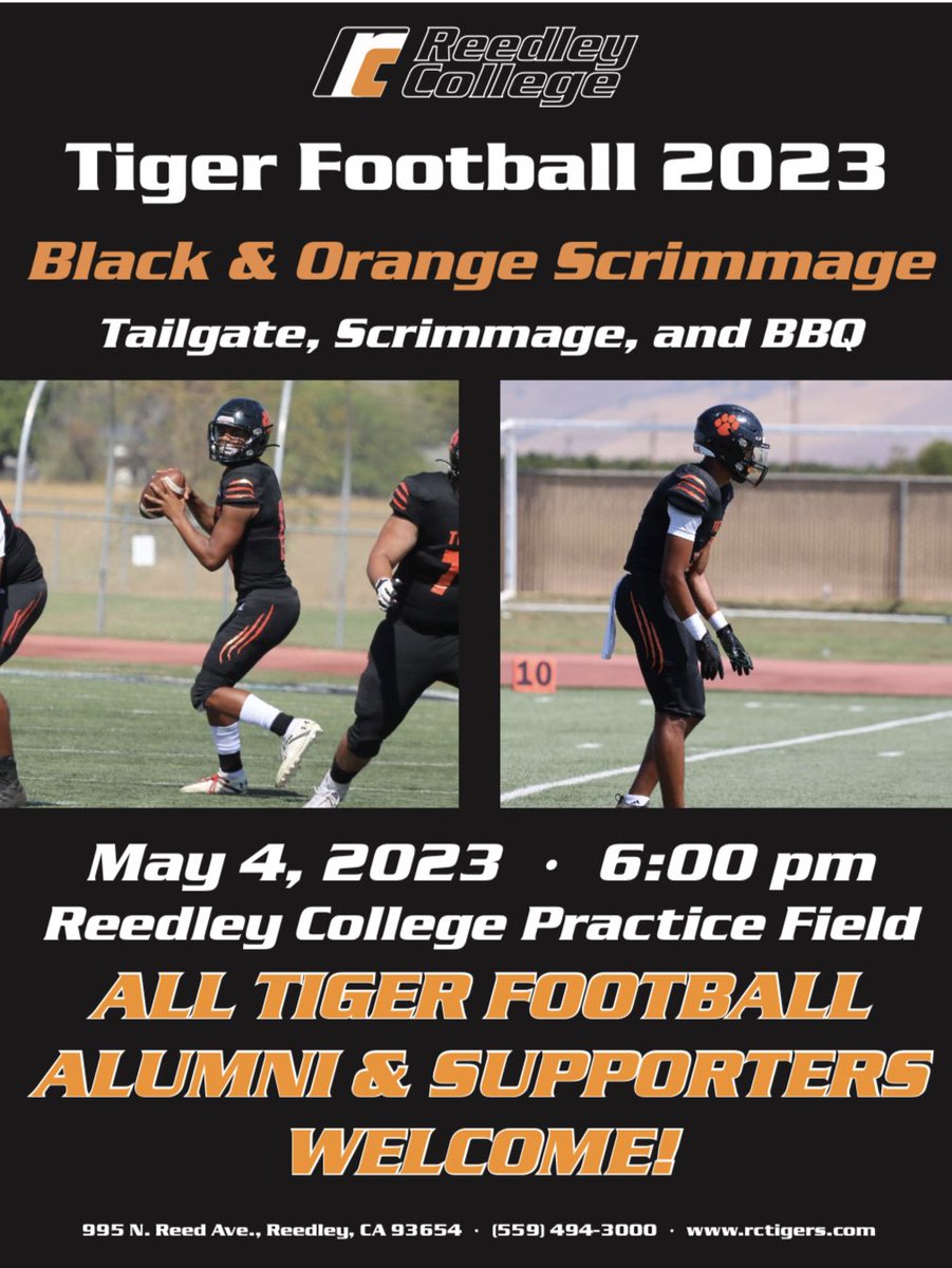 May 4th come watch the 🐅’s @ 6 PM