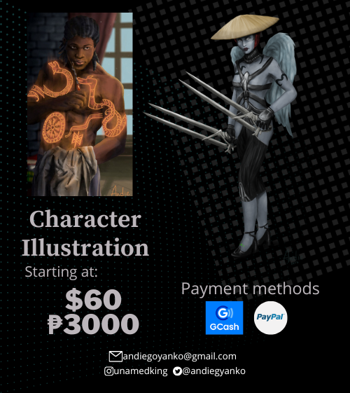 Open for commissions\projects!
Contact me in:
📧 andiegoyanko@gmail.com

Portfolio site: andiegoyanko.wixsite.com/portfolio
Tip Jar: ko-fi.com/andieg

Rules and other artworks in thread.