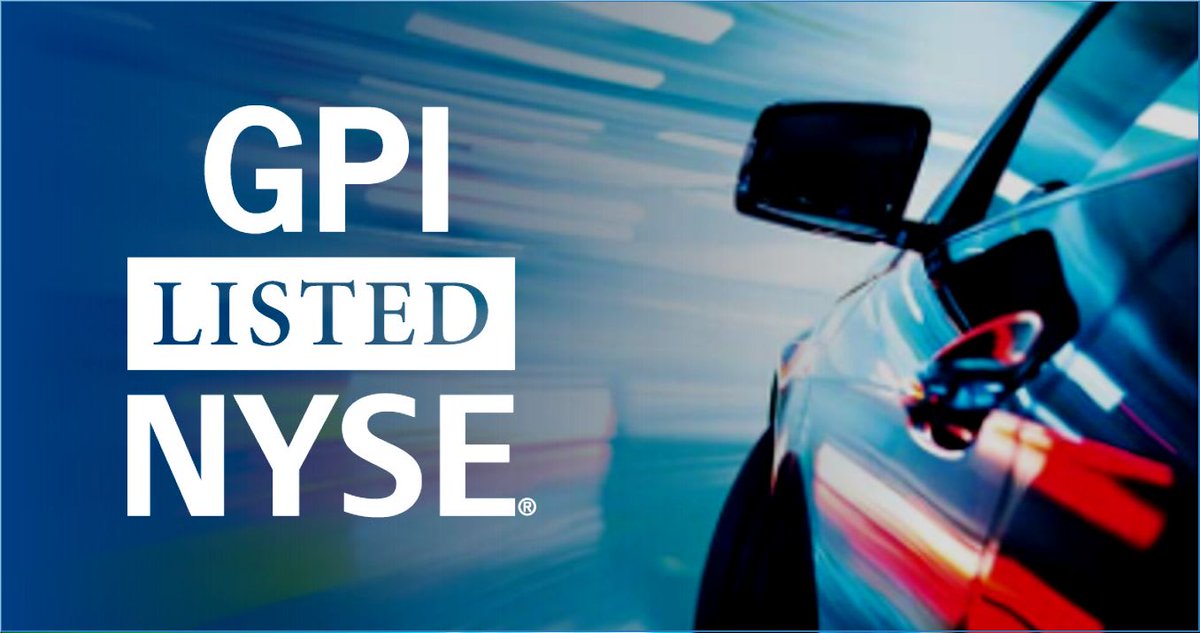 Group 1 Automotive reported a first-quarter record adjusted diluted earnings per common share from continuing operations (a non-GAAP measure) of $10.93 and all-time record quarterly parts and service revenues and gross profit.

Press Release Below: prnewswire.com/news-releases/…