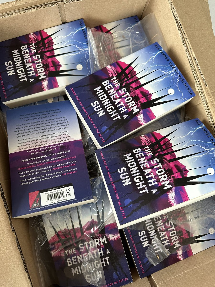 Author copies just arrived. Tomorrow’s the day!