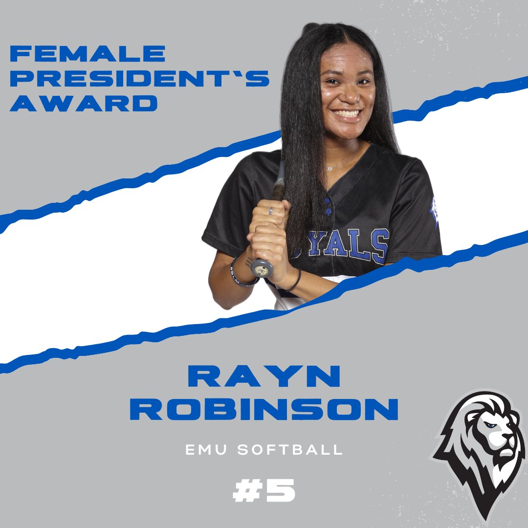 Just one day before we find out our award winners...WE'RE SO NERVOUS!!

Your nominees for the Female President's Award are: 
Becca Boone - EMU Softball
Grace Hughes - <a href="/RoyalsWLax/">EMU Women's Lacrosse</a> 
Rayn Robinson - EMU Softball

#competetogether #bearoyal