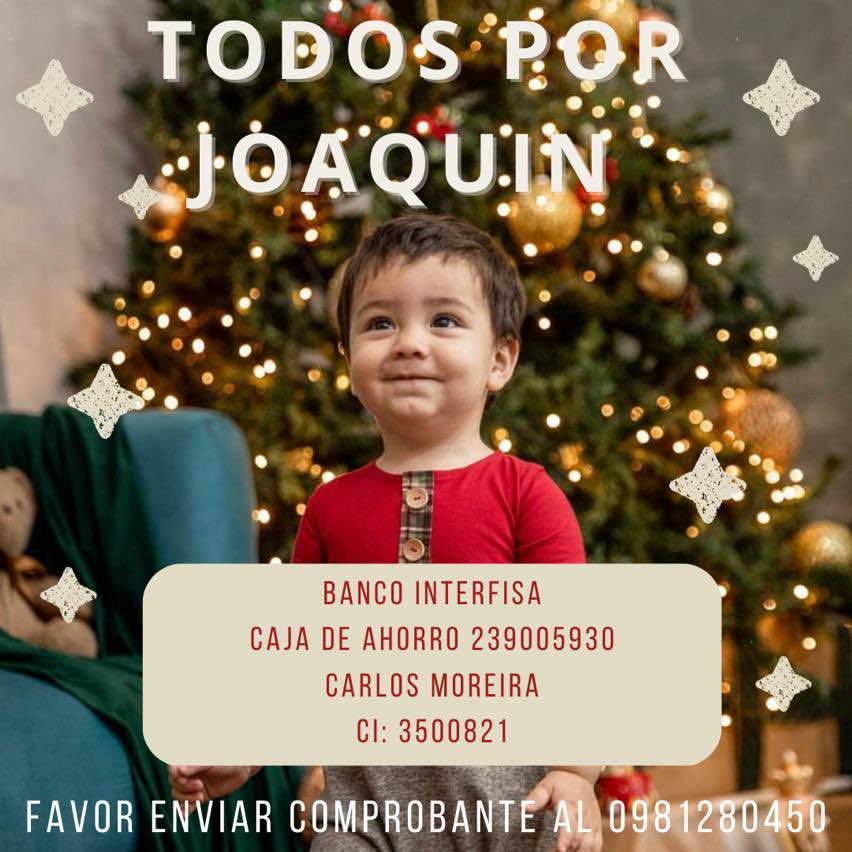 gabrieladiaz93's tweet photo. Para informar brevemente. Joaquincito Moreira Gavilan esta internado en Terapia Intensiva en el britanico. Esta estable pero aun muy delicado! Se le tienenque hacer una intervencion a corazon abierto apenas tengamos mas detalles informamos. (Sigue) https://t.co/2Cj2wjTZ2w