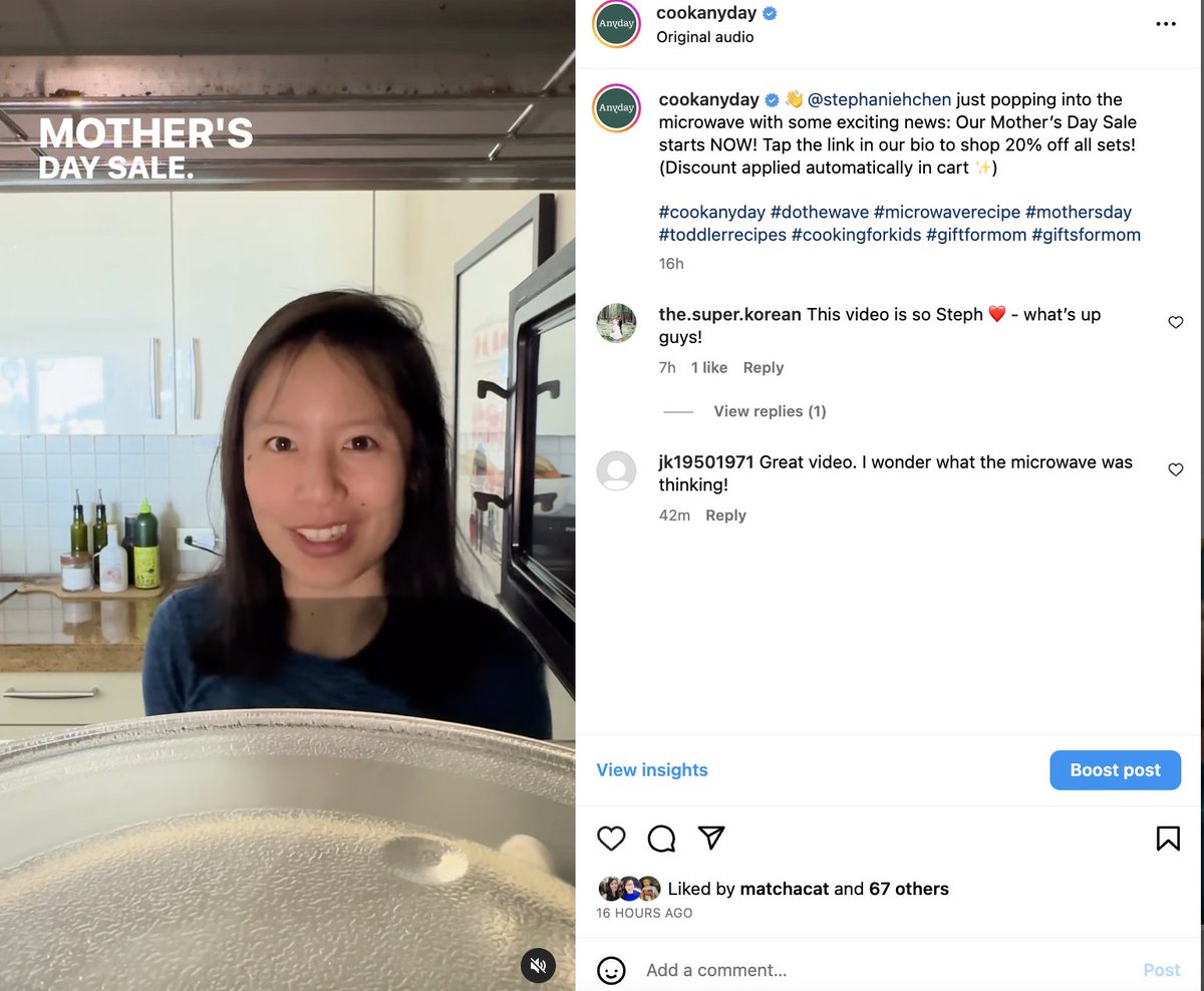 laurmasur's tweet photo. Hello olive oil Twitter. Popping in to share that Anyday's Mother's Day sale announcement (filmed last week) serendipitously shows both of the olive oils in question. Let's all be friends 🫒  

https://t.co/39bHwFVatB https://t.co/U7RLllfGzw