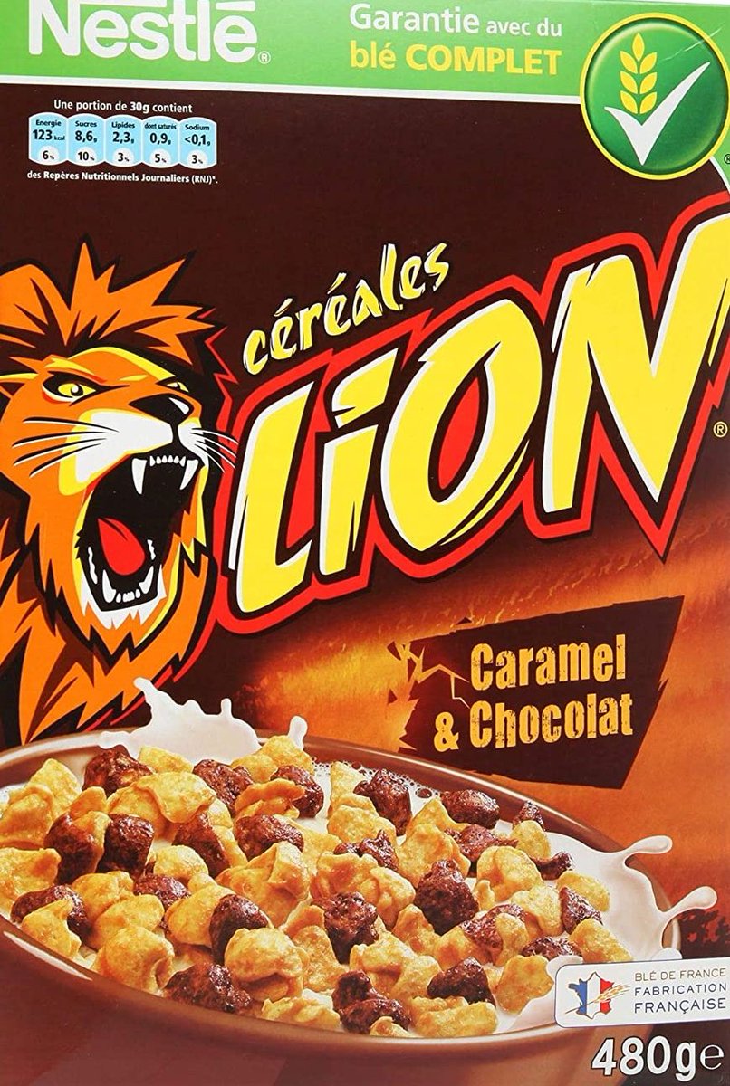 AvisGoatesque's tweet photo. Tweet pas risqué : 
Les lions >>>> les autres céréales https://t.co/srSFIPqlf7