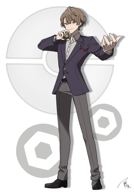 「male focus poke ball」 illustration images(Latest)｜4pages