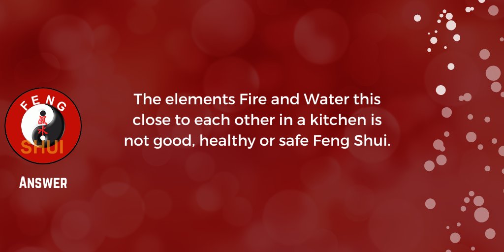 Question: I am designing my kitchen for a new house and the only place for the oven, microwave and warming drawer is next to the refrigerator. Is this good Feng Shui?