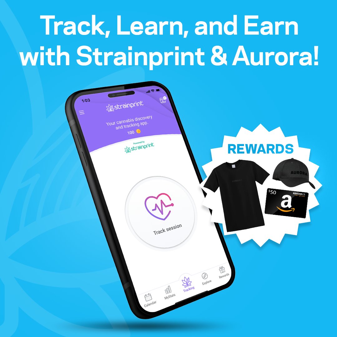 Simplify your medical cannabis journey with Strainprint, a free app that tracks usage &amp; rewards you for it! Earn redeemable rewards points for coupons &amp; merchandise. Learn more: bit.ly/422JToC