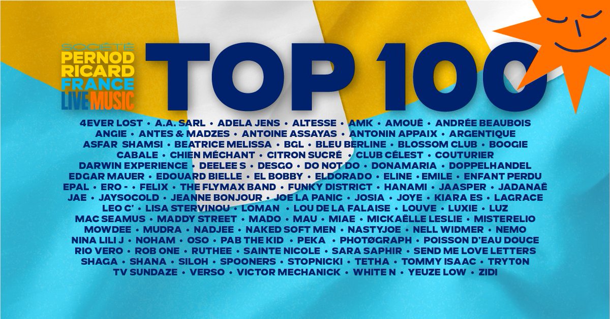 Société Pernod Ricard France Live Music tweet media