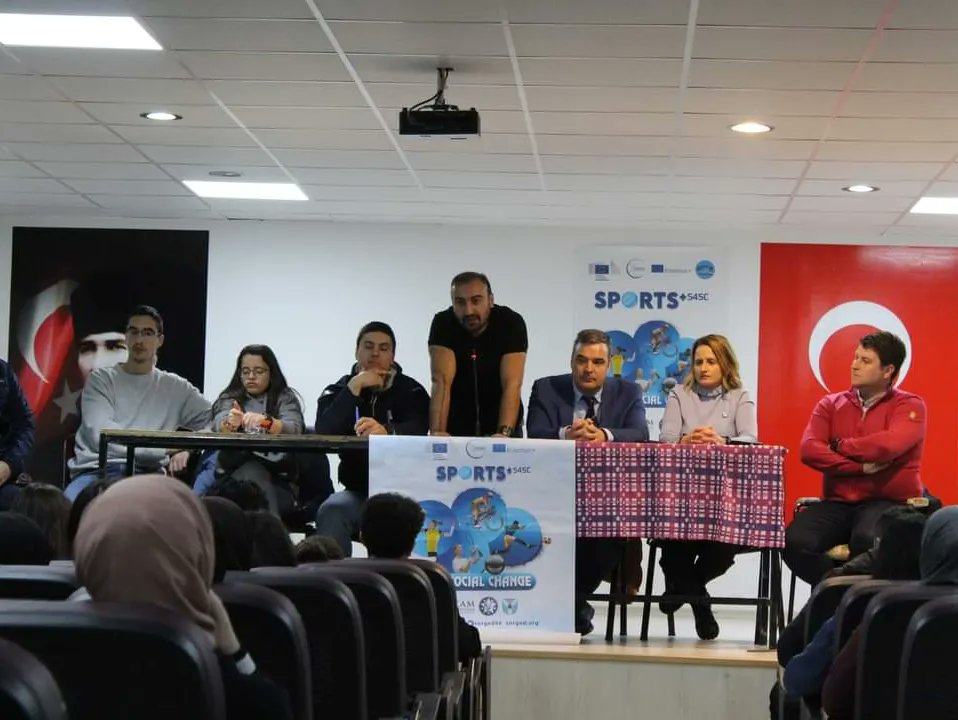 SportS4SC's tweet photo. The final meeting of our project titled "Sports + For Social Change", supported by the European Commission Education, Audiovisual and Culture Executive Agency (EACEA), under the coordination of Sorgun Youth Association (SORGED), https://t.co/DaSXXpgopD