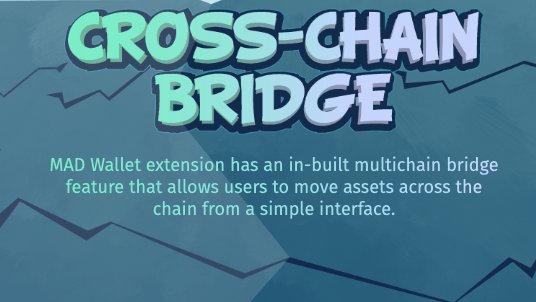 iam_rawlings's tweet photo. MAD Wallet extension has an in-built multichain bridge feature that allows users to move assets across the chain from a simple interface. #madwallet #xendfinance https://t.co/1TFDEwmlfS