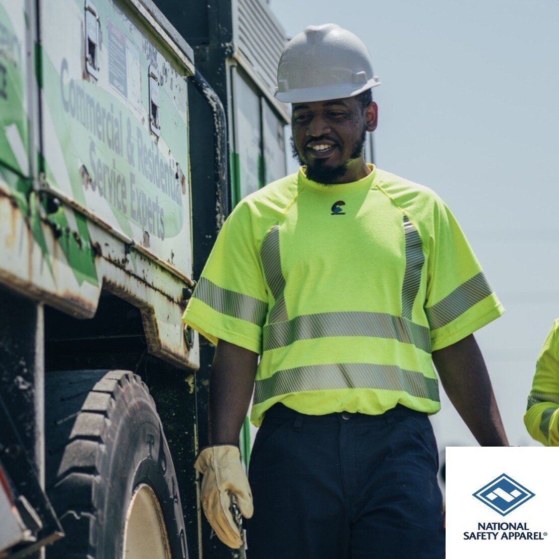 thinkNSA's tweet photo. Built to protect against flash fire and arc flash hazards, our DRIFIRE® FR Hi-Vis Dual Hazard Short Sleeve T-Shirt is a great for layering or wearing with Rubber Insulating Sleeves. https://t.co/kCgGCo8Rpd

#DRIFIRE #NSA #flameresistant #arcflash #protectivewear #madeintheUSA https://t.co/BOV8p1K8u2