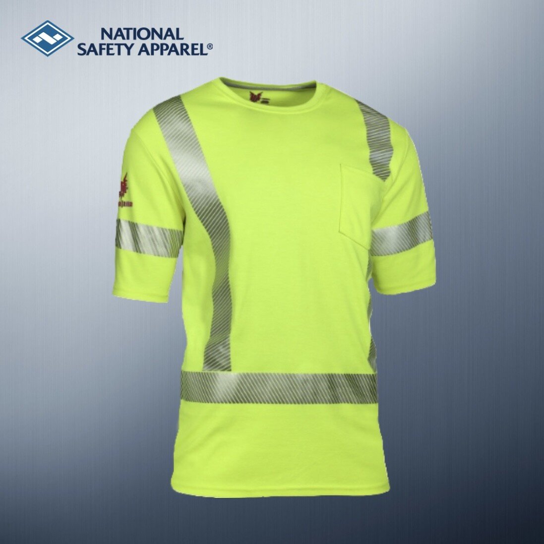 thinkNSA's tweet photo. Built to protect against flash fire and arc flash hazards, our DRIFIRE® FR Hi-Vis Dual Hazard Short Sleeve T-Shirt is a great for layering or wearing with Rubber Insulating Sleeves. https://t.co/kCgGCo8Rpd

#DRIFIRE #NSA #flameresistant #arcflash #protectivewear #madeintheUSA https://t.co/BOV8p1K8u2