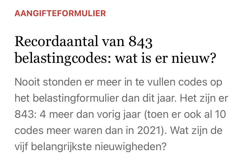 Recordaantal codes op de aangifte toont nogmaals de problematische complexiteit van de fiscaliteit aan. 

Uit onze enquête uit 2021 is gebleken dat slechts 11% van de Belgen in staat is te “slagen” op een reeks  simpele fiscale basisvragen. Bij de categorie vrouwen en -34 jarigen