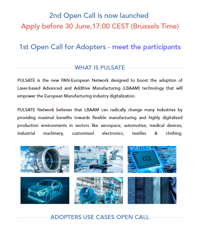 readi3dplatform's tweet photo. 📢La red @pulsateeu de #fabricacionaditiva lanza esta #opencall para ayudar a aquellas iniciativas comprometidas con la industria europea y la apuesta por su #digitalización. 🖨️💡

✔️ ✍️Inscripciones abiertas hasta el #30junio

📃 👉 Las bases, aquí: https://t.co/aii4Lgdhjr https://t.co/AIm6JRbdoB