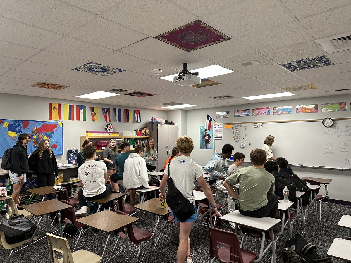 Great turnout this morning for FCA …

We meet every Wednesday Morning @ 7:05 AM in RM A113