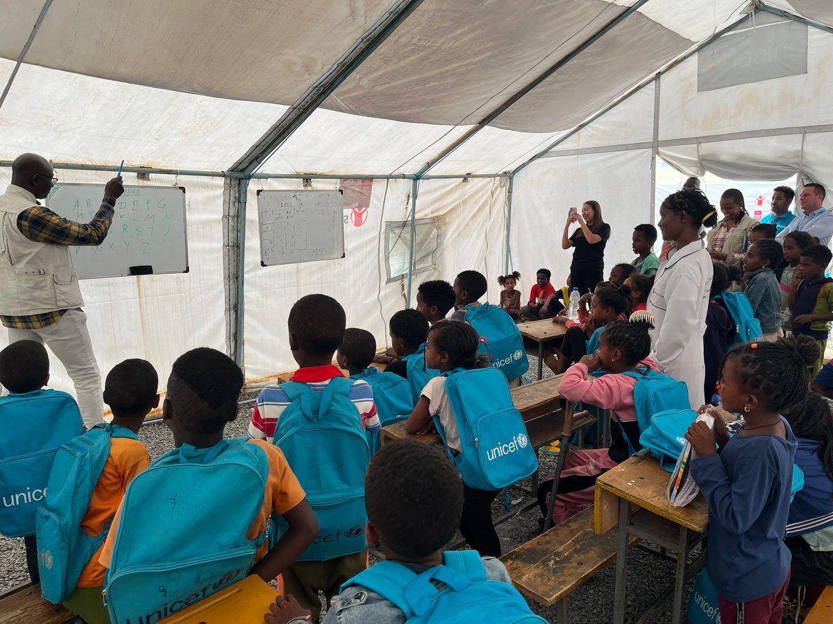 UNICEF Ethiopia on Twitter "As part of his visit in Tigray, the